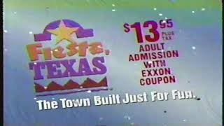 Fiesta Texas San Antonio TX 1995 Commercial [upl. by Sheya]