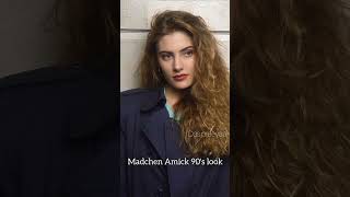 Madchen Amick 90s look 90s look beauty trending celebrity fashion fans shorts [upl. by Ahsinyt544]