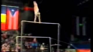 Kerri Strug  1993 Worlds AA Prelims  Uneven Bars [upl. by Lon353]