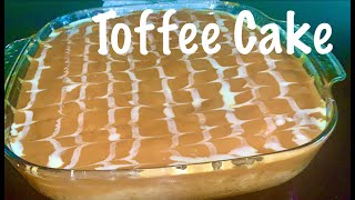 Toffee Cake how to make toffe cake cake with toffe flavour [upl. by Edson]