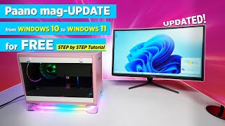 VLOG Paano magUPDATE from Windows 10 to Windows 11 for FREE [upl. by Erund382]