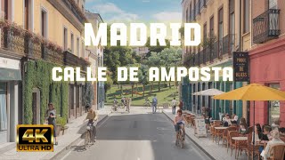 Calle de Ampostaen honor a una ciudad catalana sigue la tradición de nombres de ciudades en Madrid [upl. by Annaeoj]