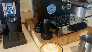 Profitec Go  Espresso  Latte workflow [upl. by Aggri763]