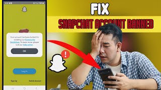 How to Fix Snapchat Device Ban 2024 Unlock Snapchat Account Temporary amp Permanently ban [upl. by Abehsat]