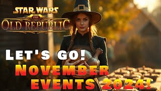 November InGame Events swtor [upl. by Kalikow]