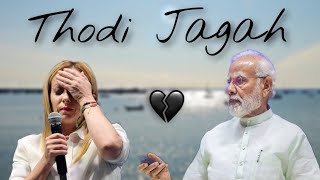 Thodi Jagah Dede Mujhe Modiji Ai Song Modiji Broken 💔 [upl. by Oneill]