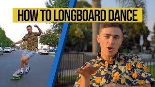 3 Beginner Steps to Learn How to Longboard Dance [upl. by Alat124]