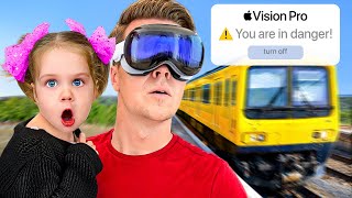 Surviving With Daughter in Apple Vision Pro [upl. by Amilas]