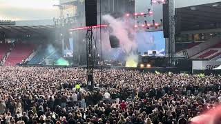 Flower of Scotland  by the Foo Fighters crowd Hampden Park Glasgow 170624 [upl. by Hart]