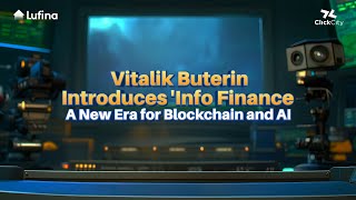 Vitalik Buterin ETH cofounder introduces Info Finance [upl. by Etteuqaj409]