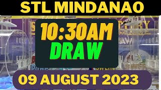 STL Mindanao result today 1030AM Live 09 August 2023 [upl. by Thibaud]