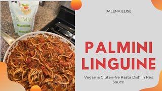 Palmini Linguine Recipe Vegan Glutenfree Pasta Dish [upl. by Arraek]