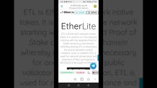 Add Etherlite Mainnet to Metamask Wallet [upl. by Rasecoiluj234]