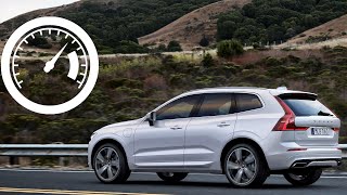 Volvo XC60 T8 AWD Hybrid acceleration 060 mph 0100 kmh 0200 kmh up to max speed  1001cars [upl. by Baron894]