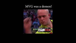 MVG almost makes history michaelvangerwen darts [upl. by Eirruc]