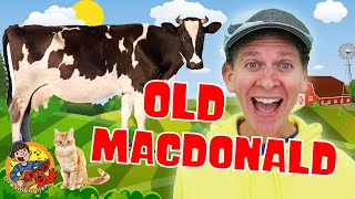 Old MacDonald Had A Farm  Farm Animals  Dream English Kids [upl. by Ardeen227]