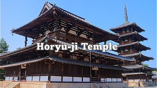 Horyuji Temple Nara the world’s oldest wooden buildings 法隆寺 [upl. by Anyah421]