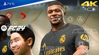 eFOOTBALL PES 2025 PPSSPP ISO English Version  NO SAVEDATA amp NO TEXTURES LATEST TRANSFERS 202425 [upl. by Maise]