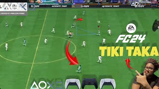 FC 24  Do this to improve your TIKITAKA ball possession  A MUST KNOW 🔥 [upl. by Maccarone373]