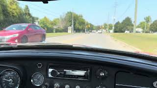 Acceleration Cruise Braking  1967 MG MGB GT 4Speed Manual Restored  Collector Car CanadaLot216 [upl. by Latreece]