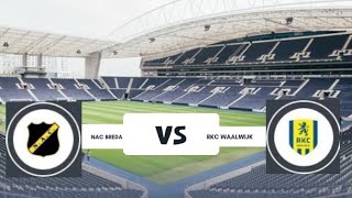 NAC BREDA VS RKC WAALWIJK [upl. by Augustine]