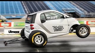 NEW RECORD SET WORLDS FASTEST SMART CAR RUNS 102613083MPH AT RT66 [upl. by Rexanna]