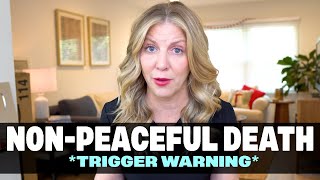 NonPeaceful Death in Hospice Care Trigger Warning Actively Dying Footage [upl. by Eemiaj402]