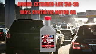 AMSOIL EXTENDEDLIFE 5W30 100 SYNTHETIC MOTOR OIL [upl. by Arty203]