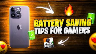 Best Battery Saving Tips for iPhone  iOS 17 Battery saving tips for Gamers [upl. by Llesig417]