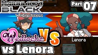 Pokémon Black Wedlocke Part 07 Lenora Time [upl. by Garrick]