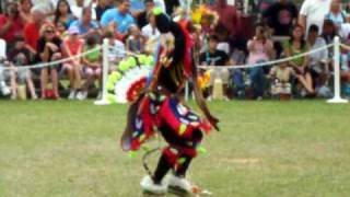 Tony Chicken Dancing AtCherokee 2009 Pow Wow 1st song [upl. by Ynos]