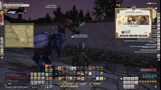 FFXIV  Ice Barding Chocobo Companion Showcase [upl. by Ratha]