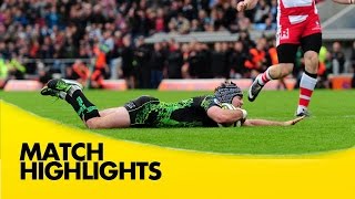 Exeter Chiefs v Gloucester  LV Cup 201415 [upl. by Lovich]