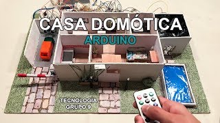 Casa Domótica con Arduino [upl. by Annohsat]