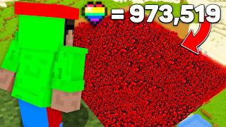 How This Secret Exploit Gives You INFINITE Hearts in Minecraft [upl. by Rento]