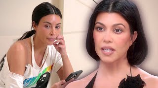 Kourtney Kardashian Calls Kim Kardashian a ‘Fking Witch’ During Heated Phone Call [upl. by Ddarb]