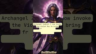 Prayer to Archangel Zadkiel for Forgiveness and Freedom angel soulnourishment manifestyourdream [upl. by Eelarak]