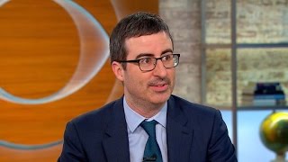 John Oliver on success of quotLast Week Tonightquot Snowden interview Baltimore riots [upl. by Ahseinod]