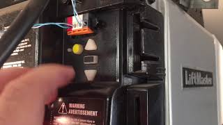 How to Make Adjustments to LiftMaster Garage Door Openers Made in 2022 or Newer [upl. by Kreiker]