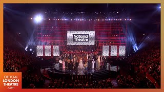 National Theatre 60th Anniversary performance with Joseph Fiennes opening  Olivier Awards 2024 [upl. by Kaliski]