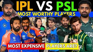 IPL vs PSL most Worthy Players  Pakistani Public Reaction [upl. by Khajeh]