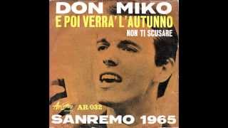 E poi verrà lautunno  Don Miko  Sanremo 1965 [upl. by Elyc]