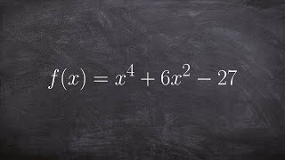 Find All the Zeros Using of a Polynomial to the 4th Power [upl. by Aramoix]