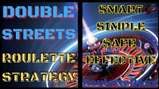 Double streets roulette strategy  Roulette Boss [upl. by Rorry]