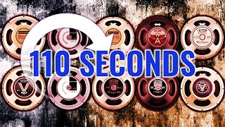 10 Celestion speakers in 110 seconds [upl. by Rockwood569]