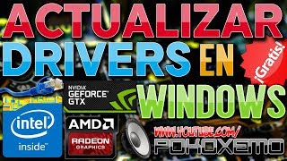 Descargar y Actualizar Drivers en Windows XP78110 Antes o Despues de Formatear Nuestro Equipo [upl. by Lebna]