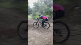 Desbloqueo nalgap cerro San Cristobal downhill downhillbike bike mtblife mtb drop [upl. by Akirdna192]