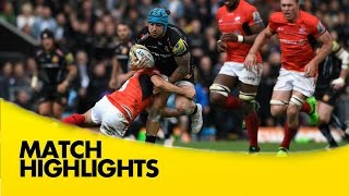 Exeter Chiefs v Saracens  Aviva Premiership Rugby 201617 SemiFinal [upl. by Acinorav918]