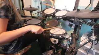 Cliff Richard Saviours day drum cover  festive Christmas drum cover [upl. by Gnuhp342]