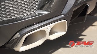 Brabus Mercedes GL 550 Exhaust  TAG Motorsports [upl. by Levy696]